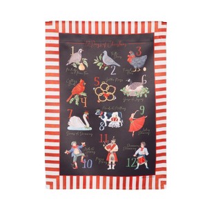 Evergreen Holiday Count Down Suede Garden Flag 12 x 18 Inches Indoor Outdoor Decor - 1 of 4