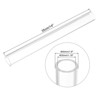 Unique Bargains Lamp Lantern Water Cooling System Acrylic Round Pipes Clear 4 Pcs 14" - 2 of 4