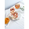 Blue Rose Polish Pottery Hand blown Juice Glass Set - 2 of 2