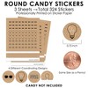 Big Dot of Happiness Bright Future - Graduation Party Small Round Candy Stickers - Party Favor Labels - 324 Count - 3 of 4