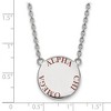 Black Bow Jewelry Sterling Silver Alpha Chi Omega Greek Life Necklace 18 Inch - 2 of 4