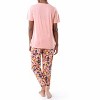 Wrangler Women's and Women's Plus Short Sleeve Pajama Set - 3 of 4