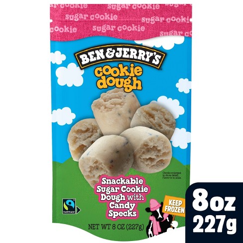 Ben & Jerry's Frozen Sugar Cookie Dough Chunks - 8oz : Target
