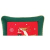 C&F Home 18" x 18" Deer with Gifts Quilted Pillow - 2 of 3