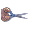 Westcott Titanium Bonded Scissors, 8" Long, 3.5" Cut Length, Gray/Yellow Straight Handle - 3 of 4