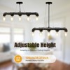 YIYIBYUS Retro Industrial Pendant Light, Water Pipe Shaped Lighting Fixture - 3 of 4
