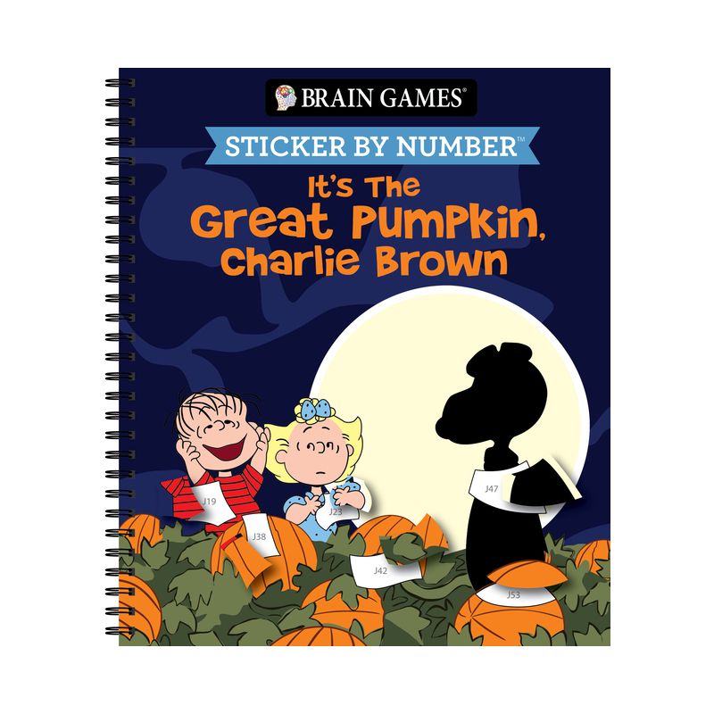 Brain Games - Sticker by Number: It's the Great Pumpkin, Charlie Brown - by  Publications International Ltd & Brain Games & New Seasons, 1 of 2