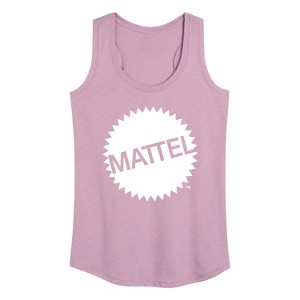 Women's - Mattel - Mattel Original Logo Graphic Racerback Tank - 1 of 4