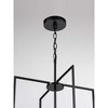 Progress Lighting Replay 4-Light Foyer Pendant, Brushed Nickel, Etched Glass Shades Collection: Replay, 4-Light Foyer Pendant, Brushed Nickel, Etched - 2 of 4