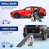 Panther Armor Portable Folding Dog Ramp for Porch and Car Steps for Small and Large Dogs up to 240lbs, Outdoor Pet Ramps for Stairs - 4 of 4