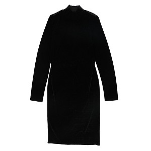 bar III Womens Velvet Sweater Dress - 1 of 2