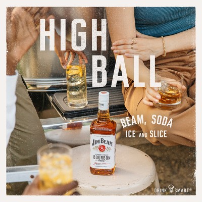 Jim Beam Bourbon Whiskey - 1L Bottle