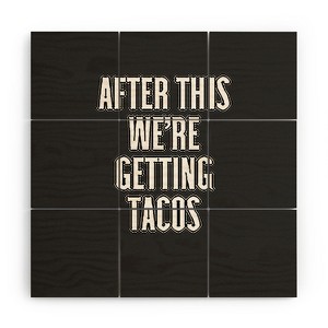 EnvyArt Getting Tacos Wood Wall Mural - Society6 - 1 of 2