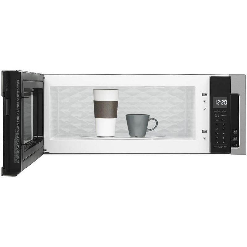 Whirlpool WML55011HS 1.1 Cu. Ft. Stainless Over-the-Range Microwave Oven, 4 of 7