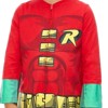 Warner Bros. Robin Baby Zip Up Cosplay Costume Coverall and Cape Newborn to Infant - 2 of 4