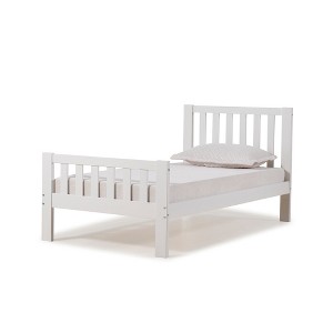 Twin Aurora Bed White - Alaterre Furniture