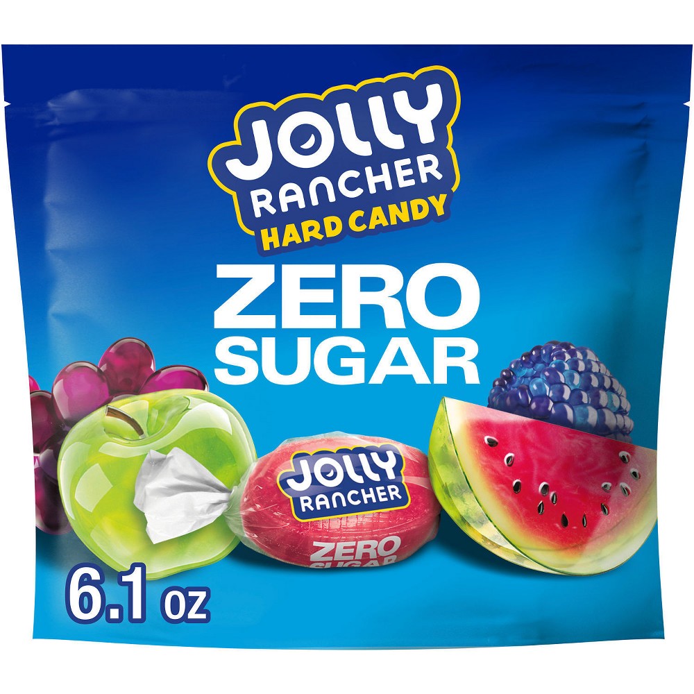 Jolly Rancher Sugar Free Candy Pouch - 6.1oz