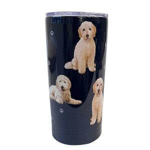 E & S Imports 7.0 Inch Goldendoodle Serengeti Hot Or Cold Beverages Tumblers - 1 of 3