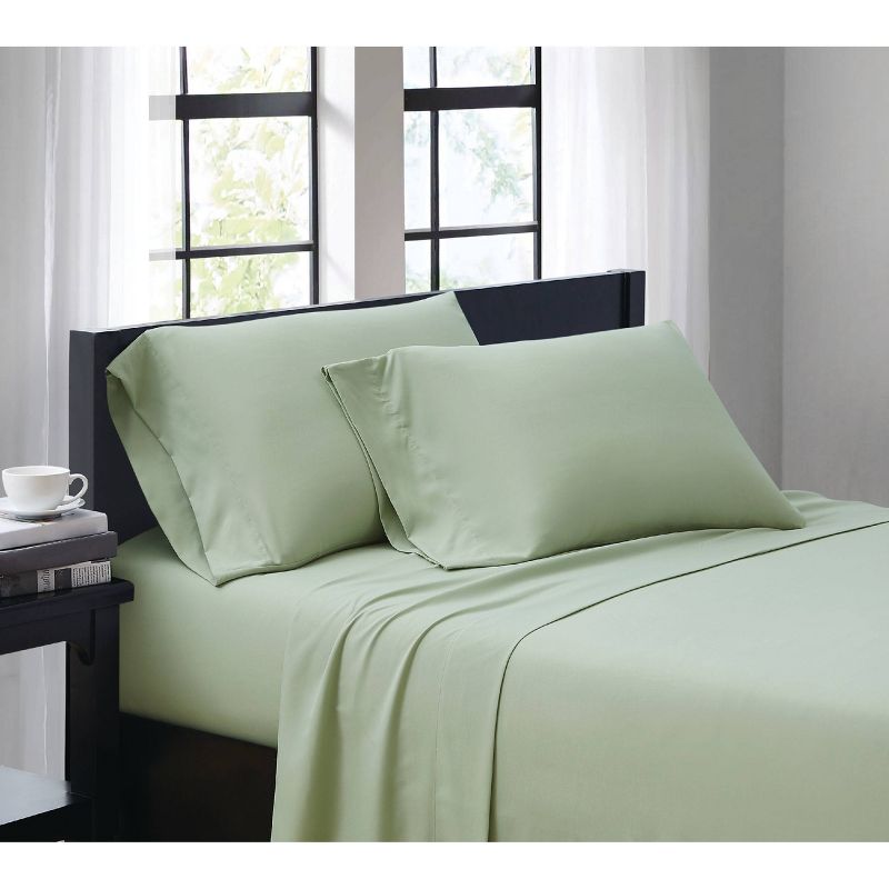 Everyday Microfiber Solid Sheet Set - Truly Soft, 4 of 7