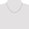 Black Bow Jewelry 2mm, Sterling Silver Fancy Solid Anchor Chain Necklace - 2 of 4