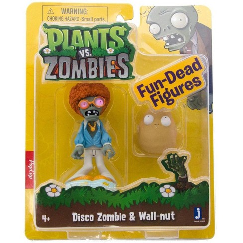 The Zoofy Group Llc Plants Vs Zombies 3 Figure 2 Pack Disco Zombie Wall Nut Target - plants vs zombies roblox codes
