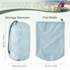 Unique Bargains Waterproof Ultralight Nylon Drawstring Stuff Storage Bag - 2 of 4