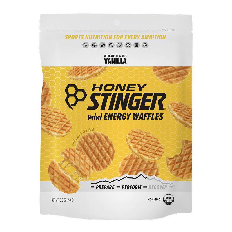 Honey Stinger Organic Vanilla Mini Energy Waffle - 18ct, 1 of 7