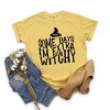 Simply Sage Market Women's I'm Extra Witchy Wavy Short Sleeve Garment Dyed Tee - 3 of 4