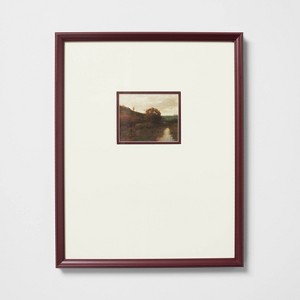 16"x20" Landscape with Color Frame and Mat Wall Art - Threshold™ designed with Studio McGee - 1 of 3