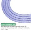Unique Bargains Elastic Fabric Durable Mesh Tubing Multipurpose Use Waterproof Mesh Tube Ribbon 1 Pc - 2 of 4