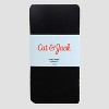 Girls' Footed High Waisted Cotton Tights - Cat & Jack™ Black - 2 of 2