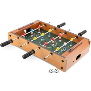 Toy Time Mini Tabletop 6-on-6 Foosball Table Soccer Game with Score Counters and Two Balls - 1 of 4