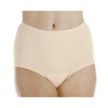Wearever Women's 100% Cotton Banded Leg Incontinence Panty Regular Absorbency - 2 of 4