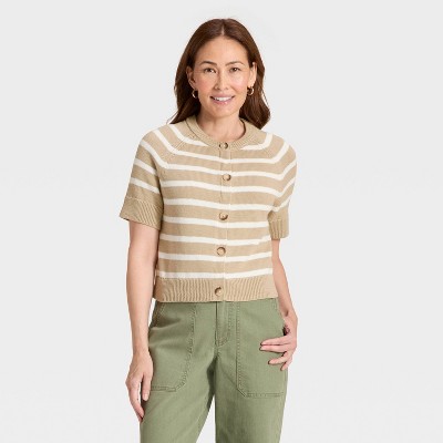 Women's Short Sleeve Cardigan - Universal Thread™