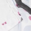 LunaLulinlk Cherry Blossom Floral Fabric Shower Curtain, Pink - 2 of 4