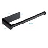 Stainless Steel Paper Towel Holders, 12-inch, 2-Pack - Self-Adhesive or Screw Mount for Kitchen. - 3 of 4