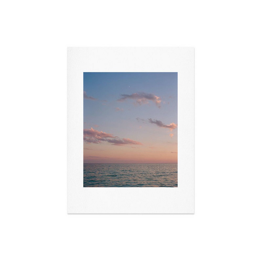 Photos - Wallpaper Deny Designs 18"x24" Bethany Young Photography Ocean Moon on Film Unframed