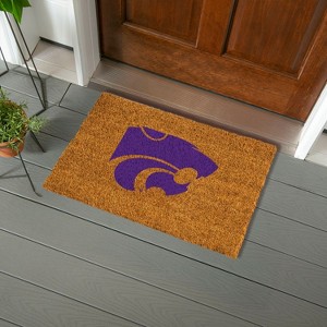 Coir Mat, 16"x28", Kansas State University - 1 of 4