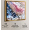 Art Remedy Doll Memories - Bold Watercolor Geode Pastel Color Abstract Wall Art Framed - 3 of 4