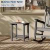 Adirondack Square Outdoor Side Table,Weather Resistant Patio End Tables,Durable Small Patio Table for Beach,Pool,Garden, Balcony, Porch - 4 of 4