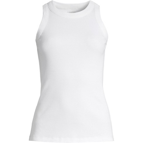 Ribbed Crew-Neck Tank, Regular