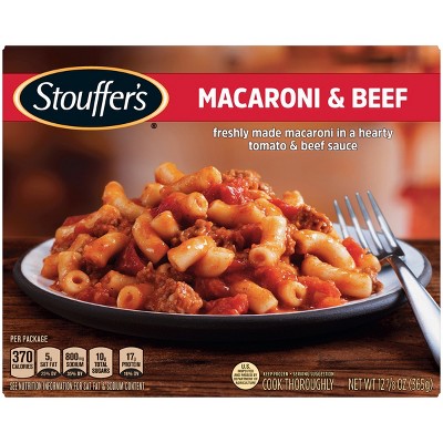 Stouffer's Frozen Macaroni and Beef with Tomatoes - 12.875oz