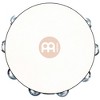 MEINL Goat-Skin Wood Tambourine One Row Aluminum Jingles African Brown - 2 of 4
