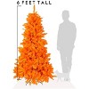 Perfect Holiday 6' Orange Norway Pine Christmas Tree - 4 of 4