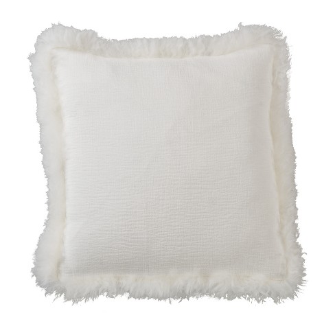White Throw Pillows, Luxurious White Pillow