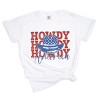 Simply Sage Market Women's Howdy America Short Sleeve Garment Dyed Tee - 2 of 4