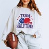 Simply Sage Market Women's Graphic Sweatshirt Team Halftime Distressed - Blue - 2 of 4