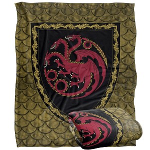 House of The Dragon Blanket  50"x60" Hod Shield Silky Touch Super Soft Throw Blanket - 1 of 4