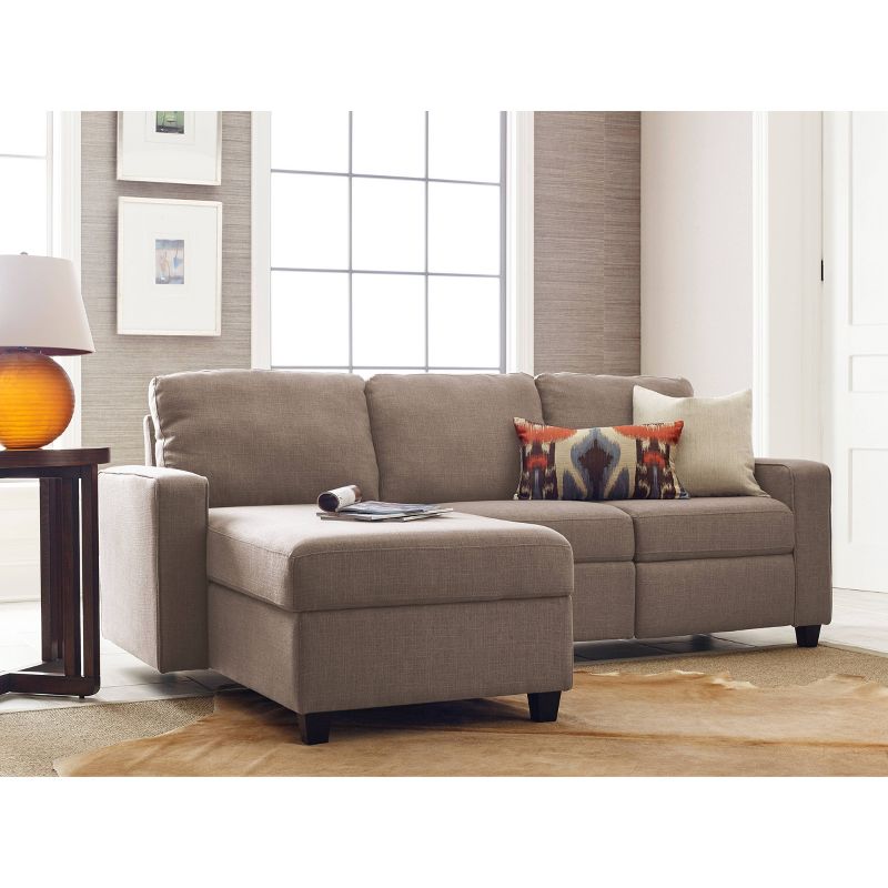 Palisades Reclining Sectional with Left Storage Chaise - Serta, 5 of 7