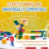 Strictly Briks Toy Large Building Blocks For Kids and Toddlers, Big Bricks Set, Blue, Green Red and Yellow, 84 Pieces - 4 of 4